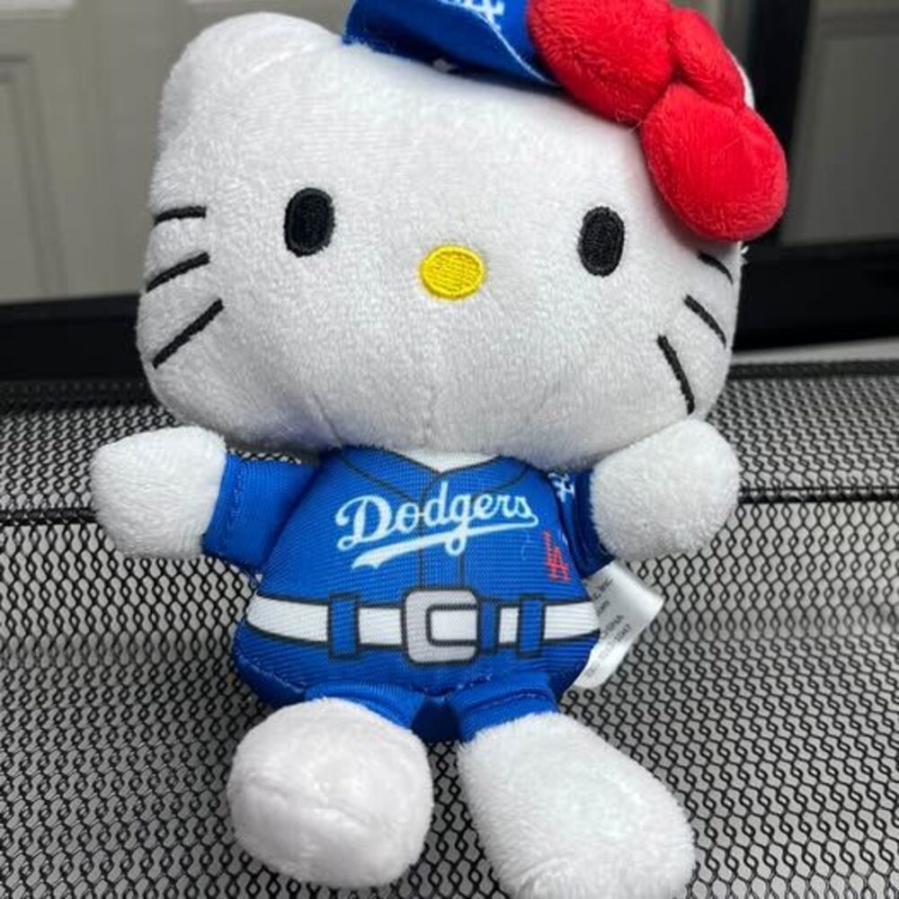Sanrio Hello Kitty LA Dodgers Plush